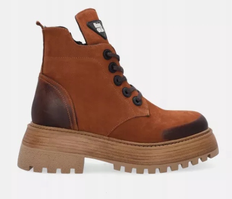 Venezia [003ALF2304 69 Ta] hnědé kotníkové boty z nubuku vel. 39