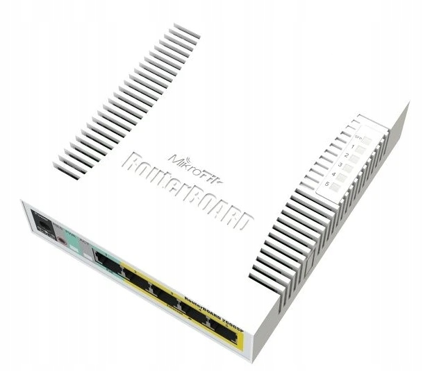 Switch Mikrotik RouterBOARD 106-1G-4P-1S (RB260GSP) 5x GLan, 1x Sfp, SwOS,