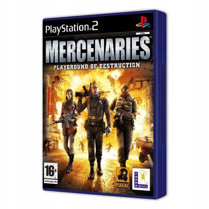Gra MERCENARIES Sony PlayStation 2 (PS2)