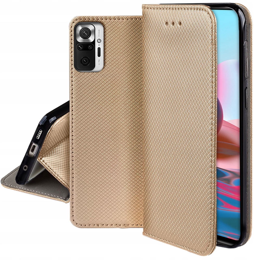 ETUI do XIAOMI REDMI NOTE 10 PRO MAGNET PORTFEL + SZKŁO Marka Case
