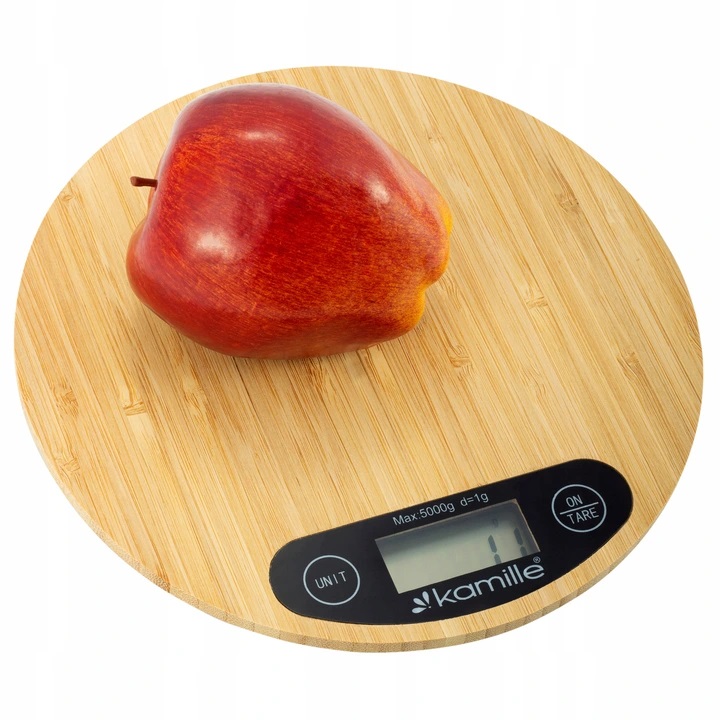 

Waga Kuchenna Z Bambusową Podstawą Do 5KG WG1