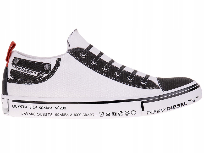 Diesel S- Diesel Imaginee Low Slip-On Y01700-PR238-T1003 Diesel S- Diesel Imaginee