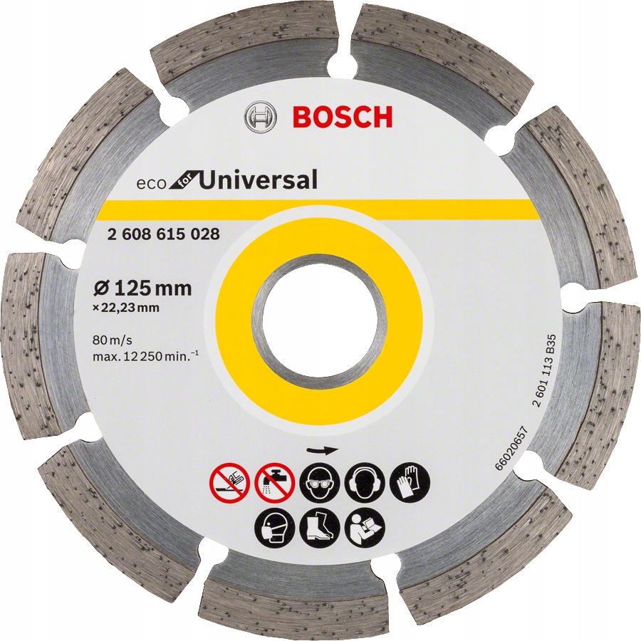 

Diamentowa tarcza tnąca Bosch 125mm segmentowa