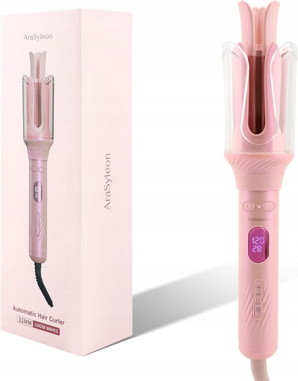 Automatyczna Lokówka Do Loków Arasyleon 32MM Różowa 7I90