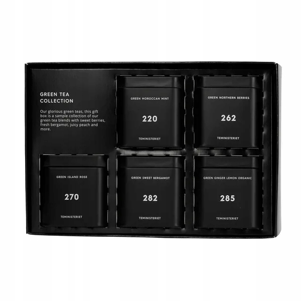 Zestaw Teministeriet Green Tea Collection Herbata sypana 150g