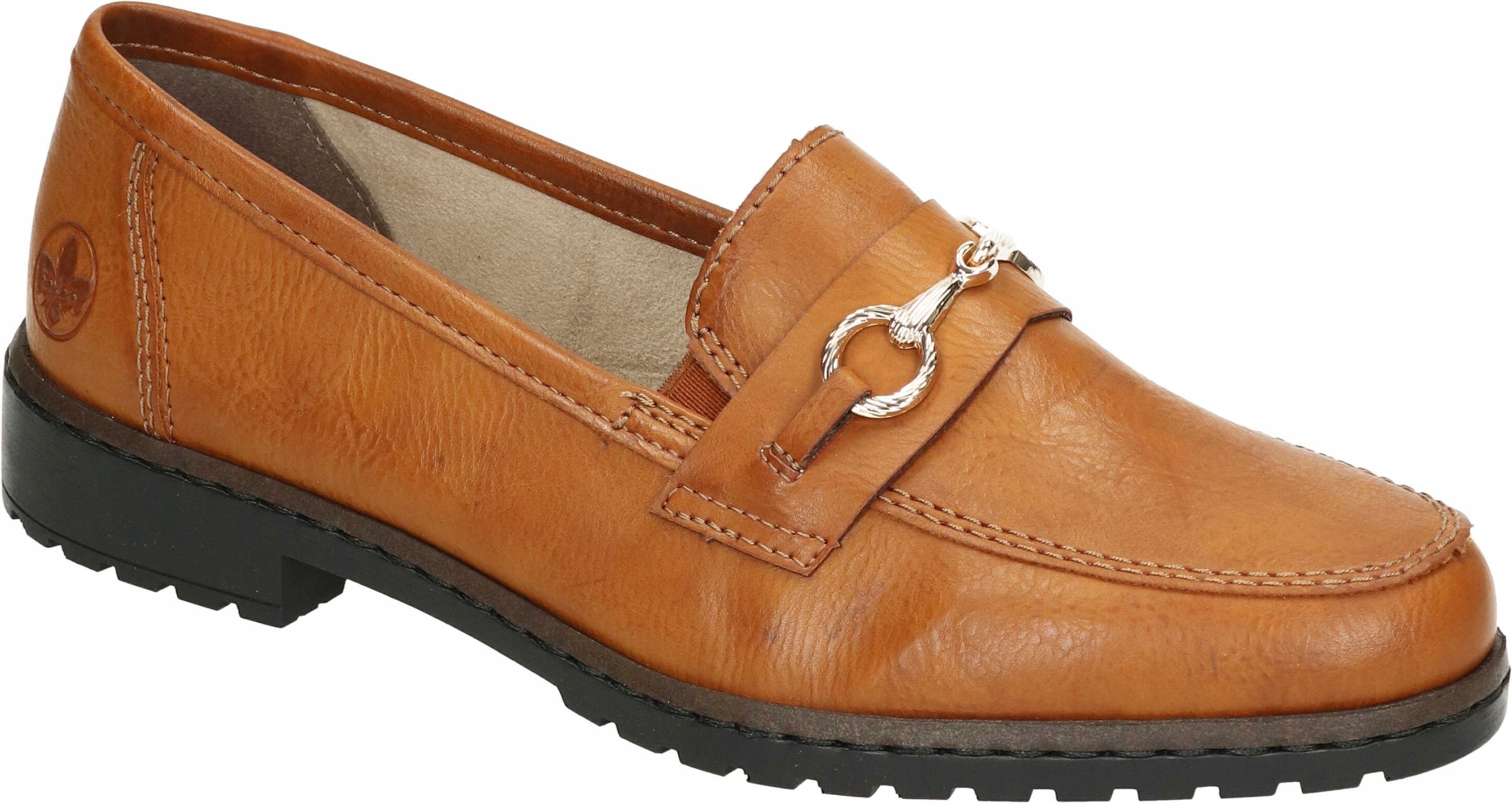 Rieker Dámské Hnědé Mokasíny S Logem 37 Žeber