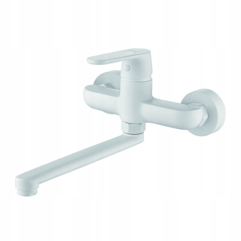 

Bateria Kuchenna Ścienna Biała Zlewozmywakowa