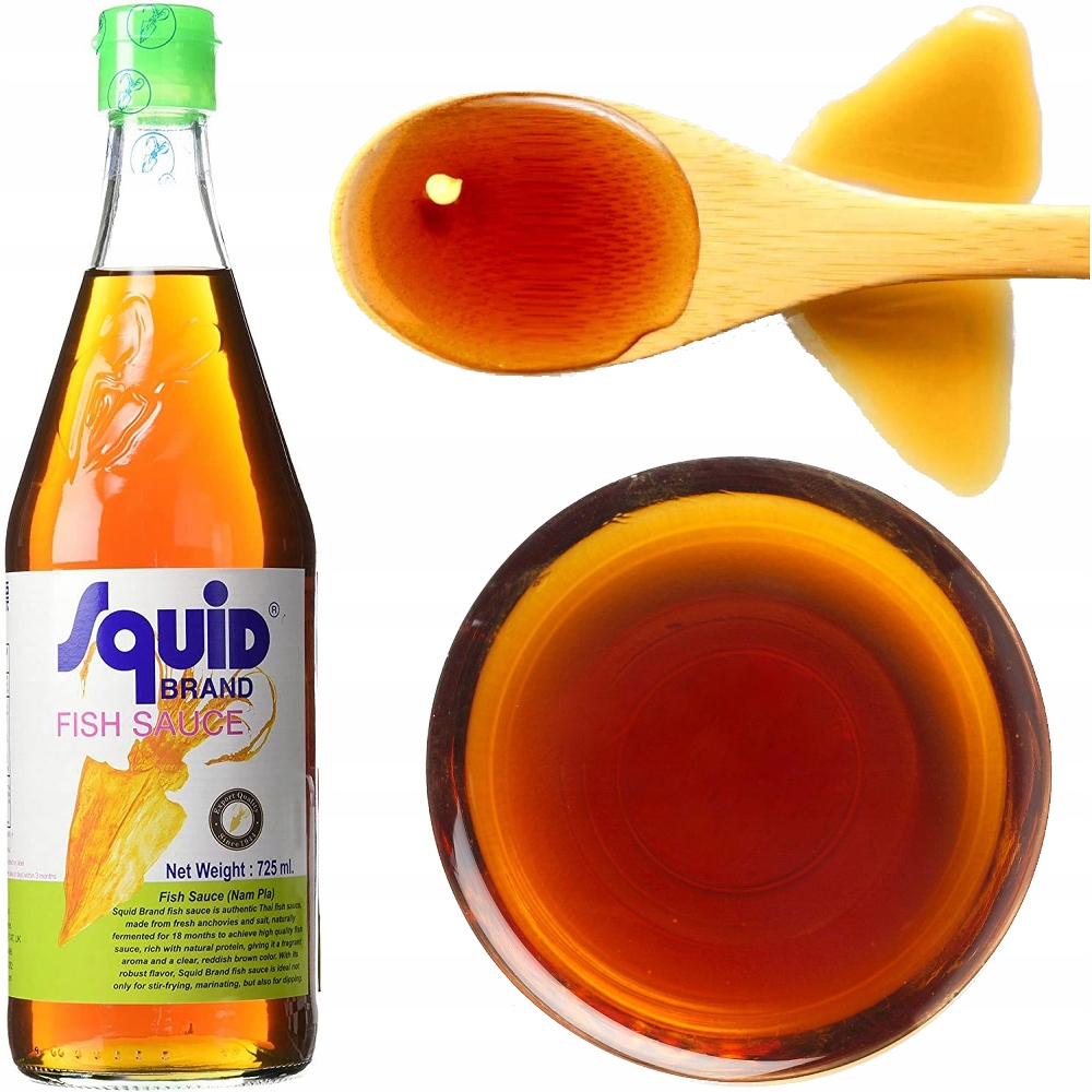 

Tajski Sos Rybny z Anchois Słony Smak 725ml Squid