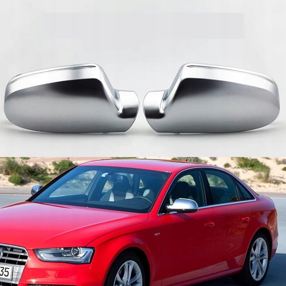 Audi S3 8P A4 B6 B7 S4 B6 B7 8E A6 C6 S6 Pouzdra Na Zrcátko stříbrná