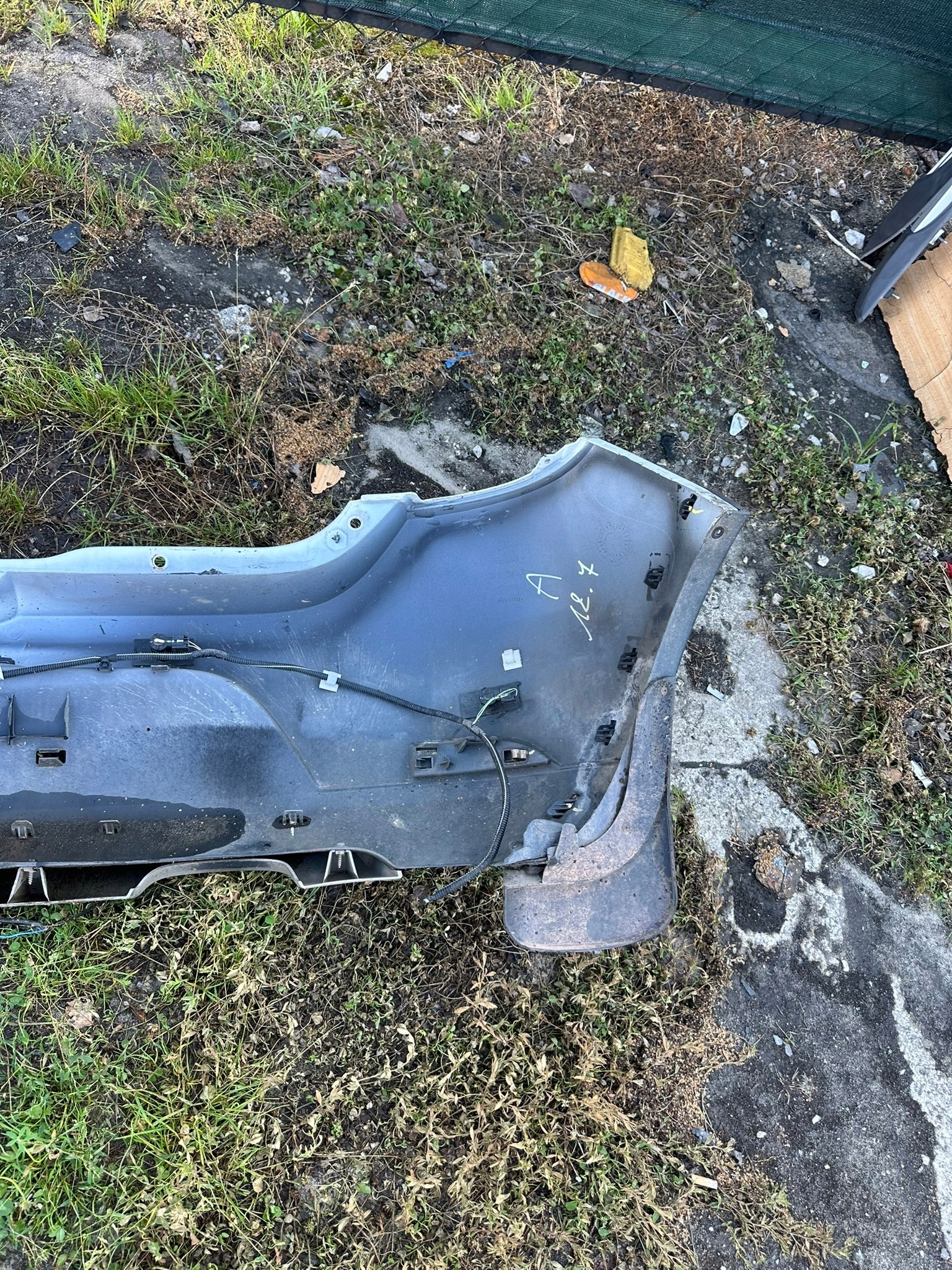 DACIA SANDERO II bumper rear part rear PDC complete
