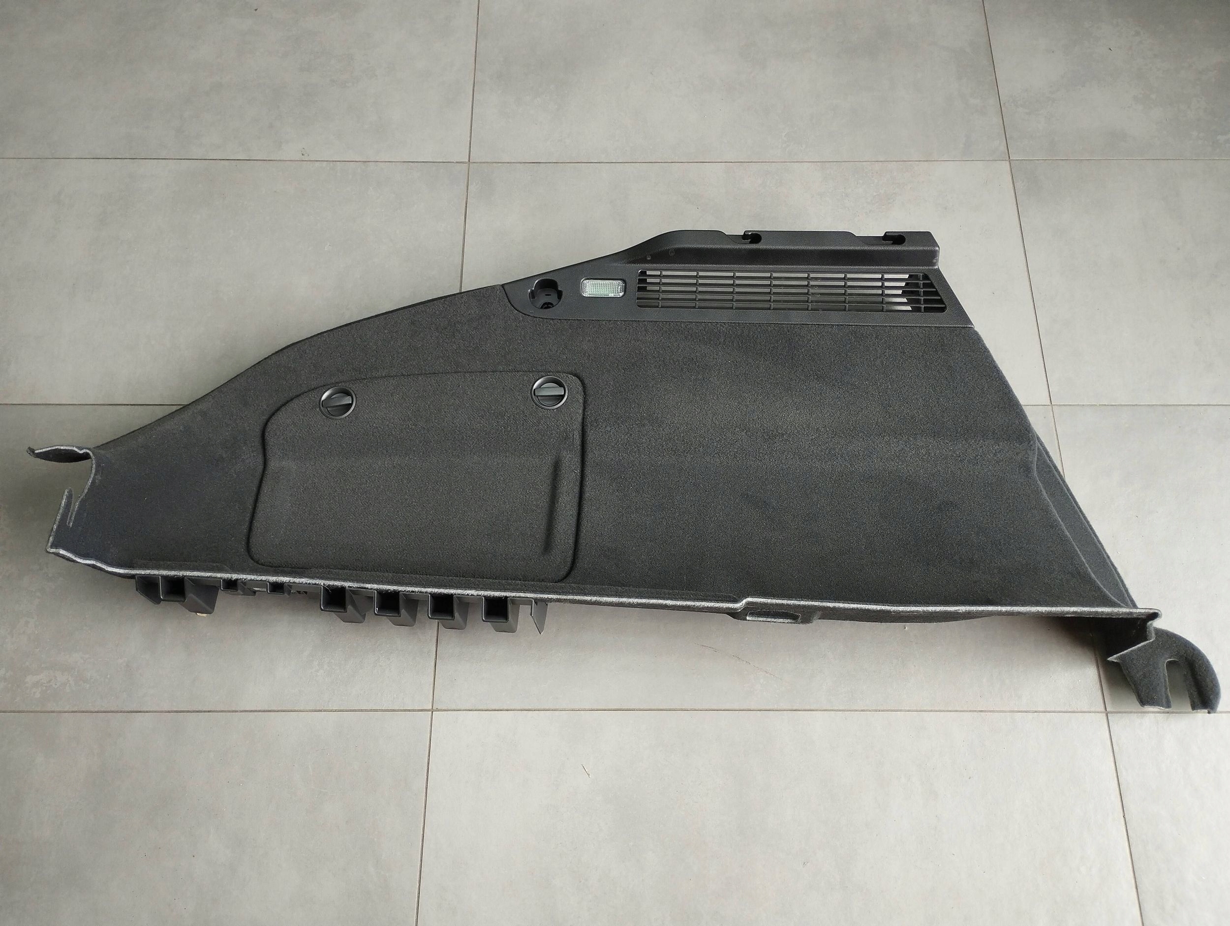 Audi A7 4G 2016 boot upholstery left rear part 4G8863887C