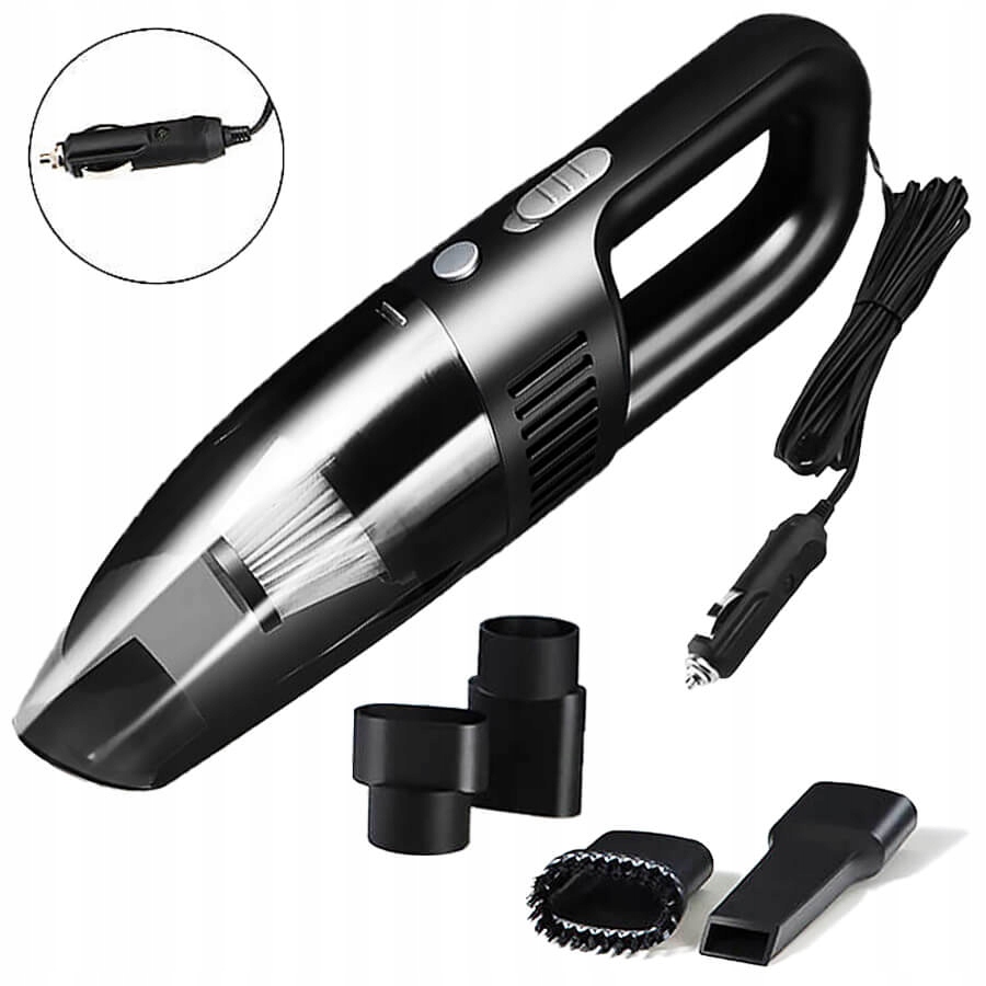 АВТОМОБИЛЬНЫЙ РУЧНОЙ ПЫЛЕСОС + МОЩНЫЙ ФИЛЬТР 12 В