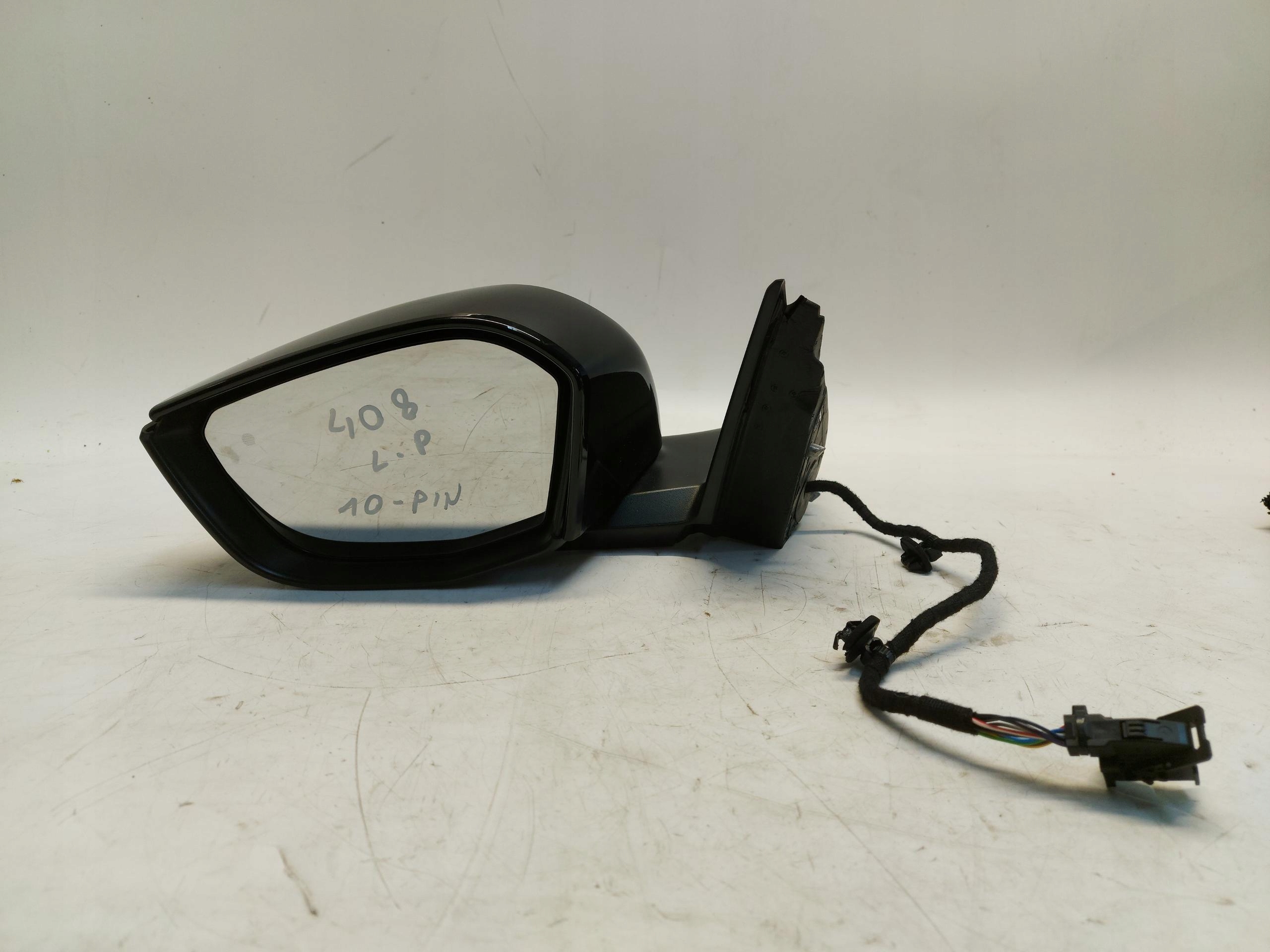 Peugeot 408 GT P54 mirror left front 10PIN RHD