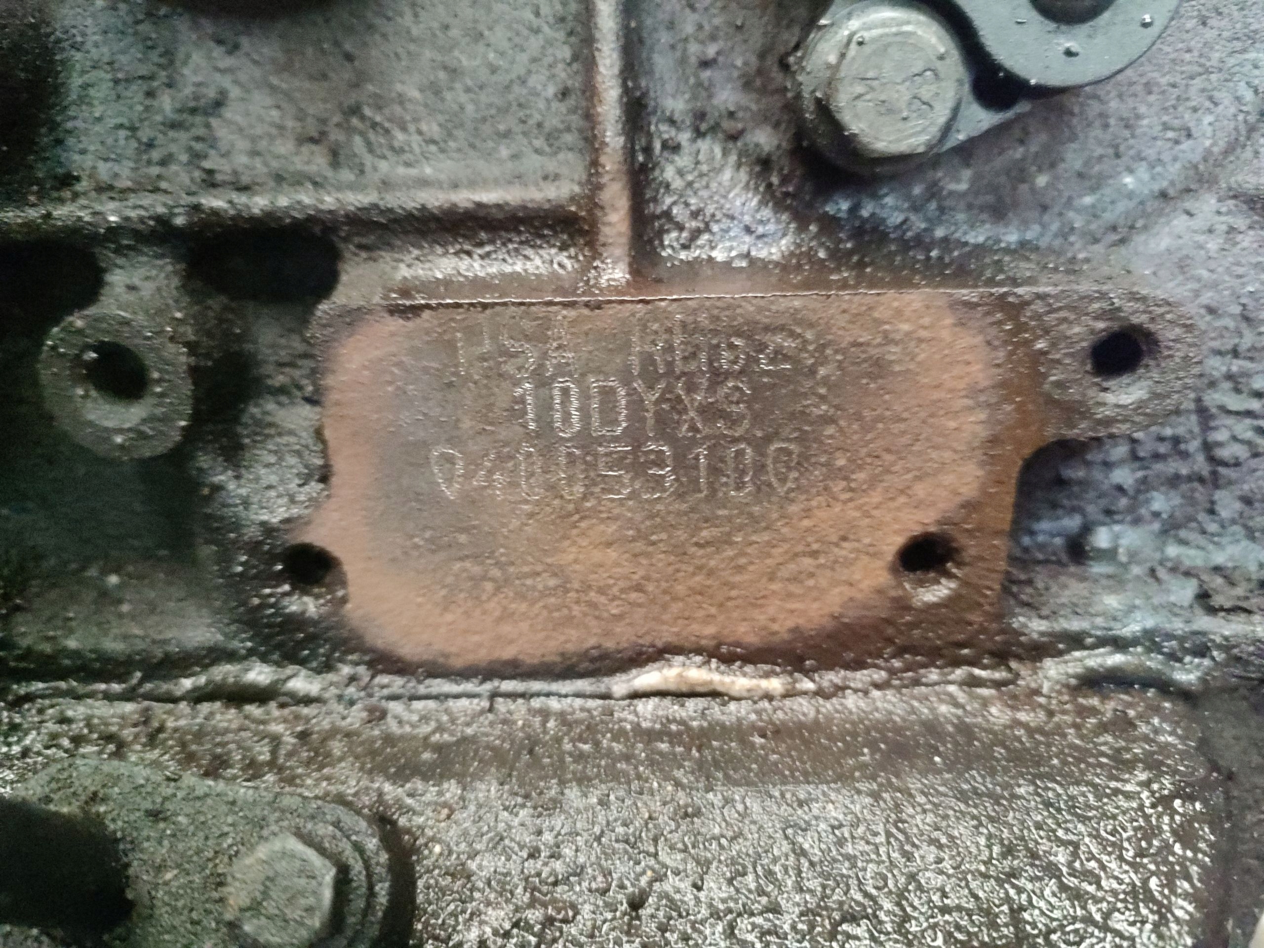 engine pillar CITROEN C5 III X7 2.0 HDI 163KM RHH 206 TYS
