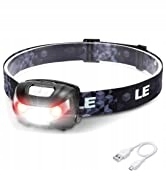 Le Headlamp Latarka Czołowa Opaska Reflektor 2 SZT — miniatura 9