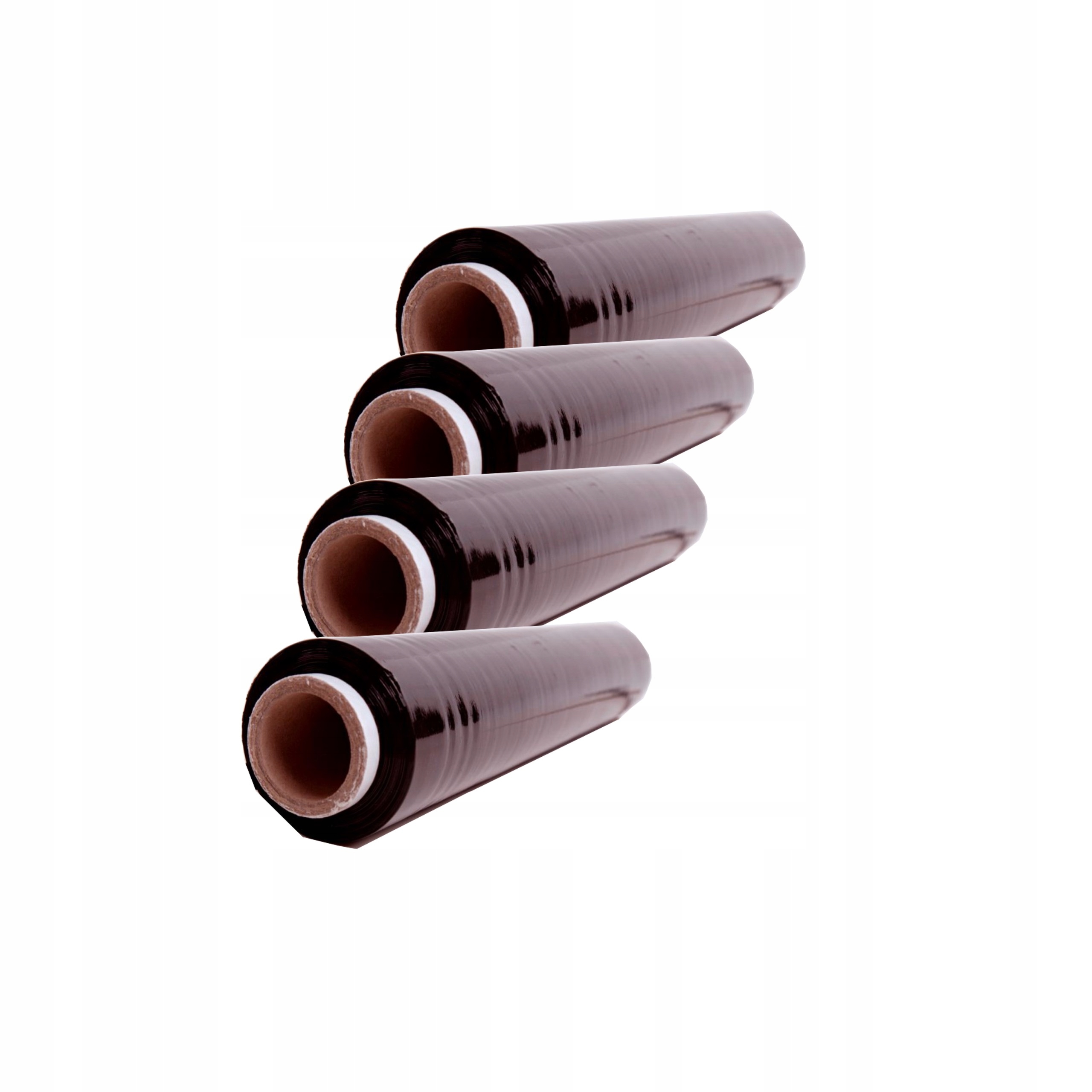 FOLIA STRETCH STRECZ CZARNA 10 x 3KG XL 10 ROLEK Kolor czarny