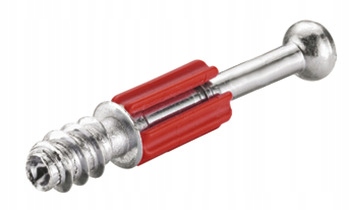 TRZPIEŃ MEBLOWY B34/5/8,5 ŁĄCZĄCY SYSTEM MINIFIX HAFELE 5mm OCYNK - 50szt