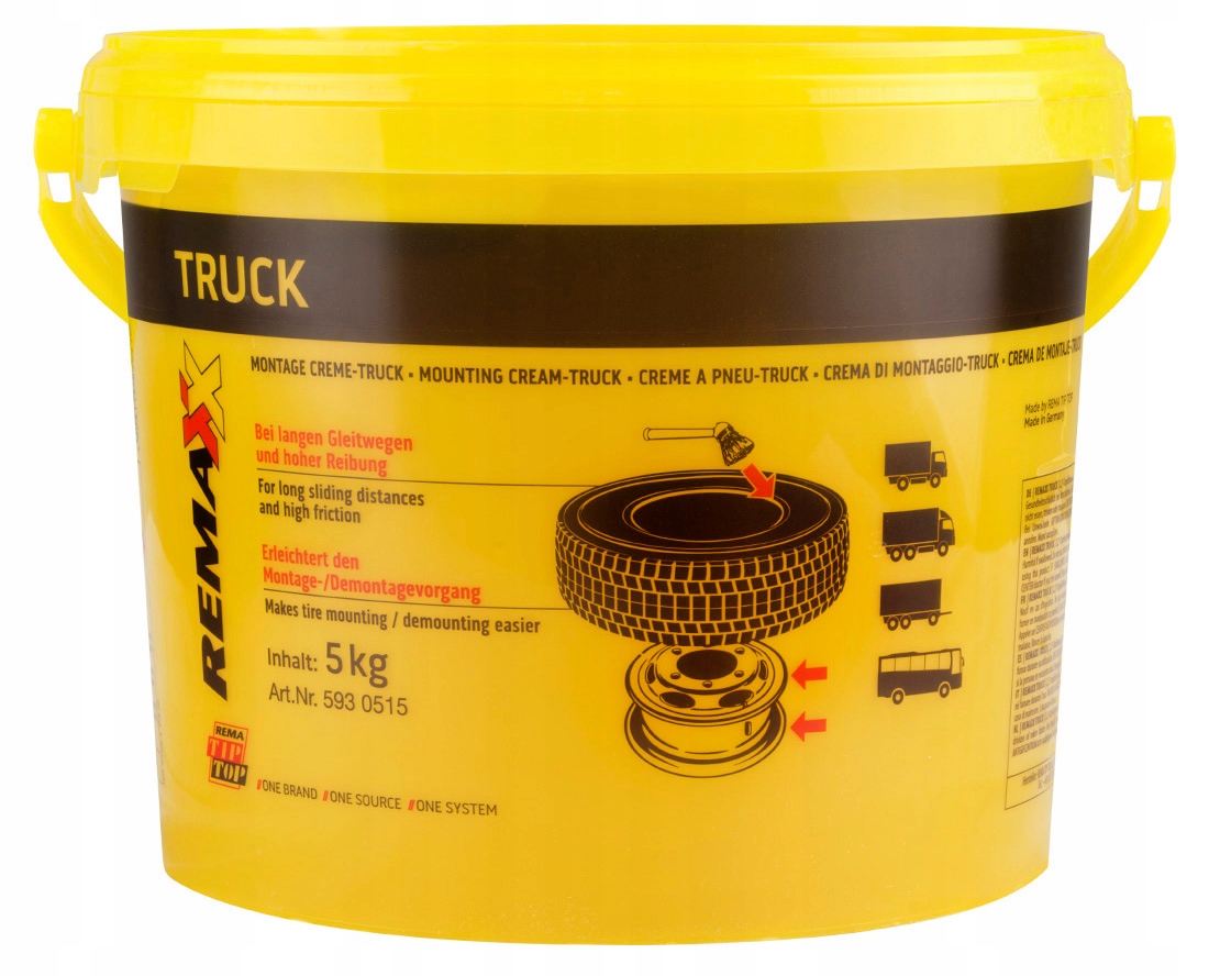 Pasta montażowa do Opon Koł Ciężarowych Krem Truck Tip Top 5kg