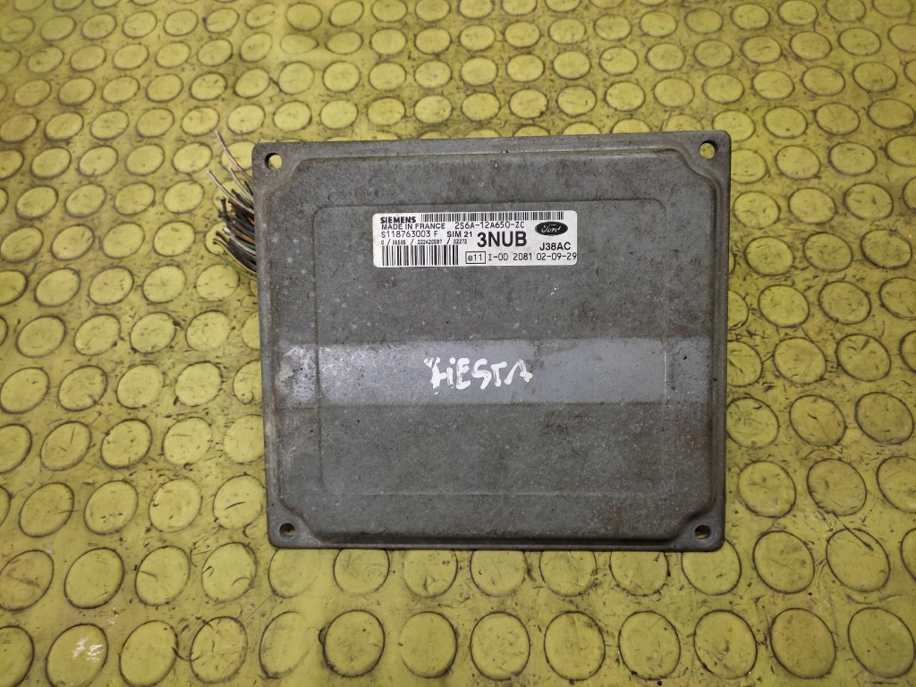 FORD FIESTA control unit of the engine 2S6A12A650ZC