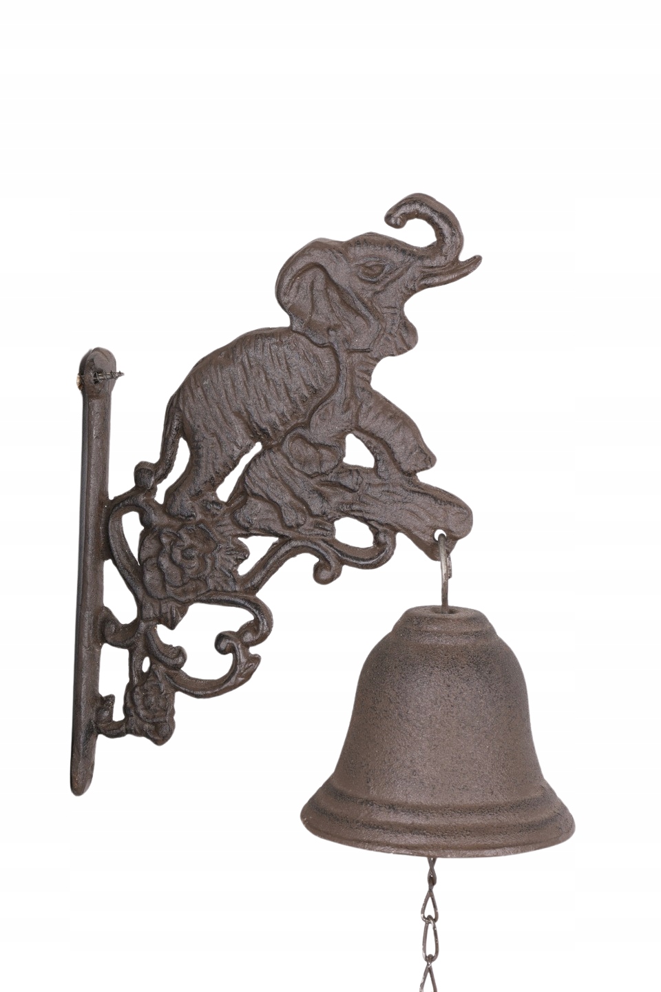 DZWONEK ŚCIENNY żeliwo ze SŁONIEM
