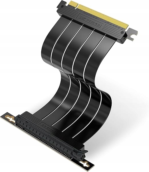 Ezdiy-fab Pcie 4.0 Gen 4 16x Kabel Typu Riser o Dużej Prędkości 30cm