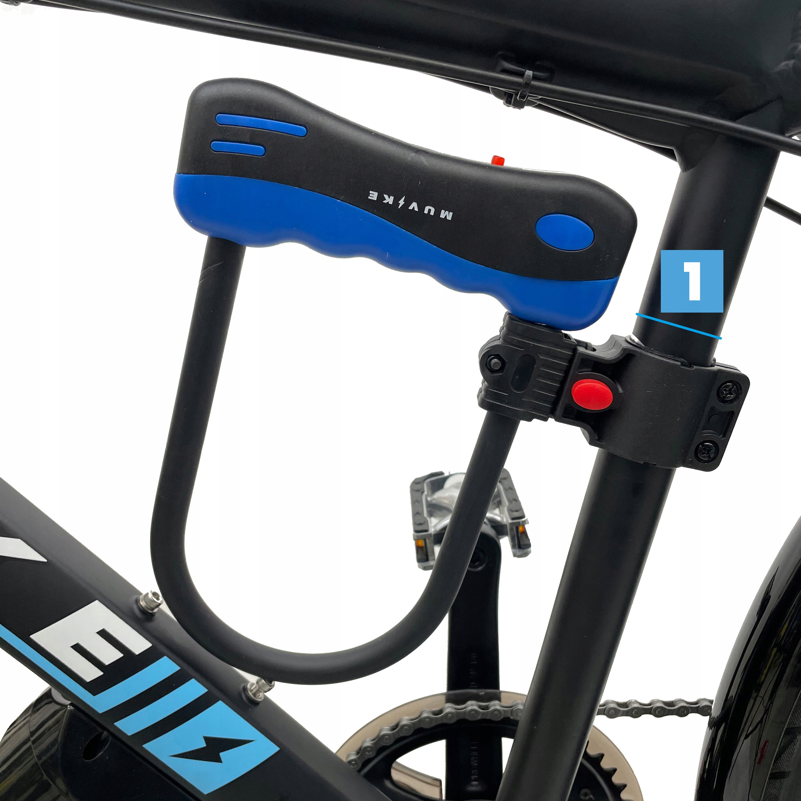 ZAPIĘCIE ROWEROWE U LOCK ZAPIĘCIE DO ROWERU MUVIKE U-SHAPE 245/14K STAL Waga 775 g