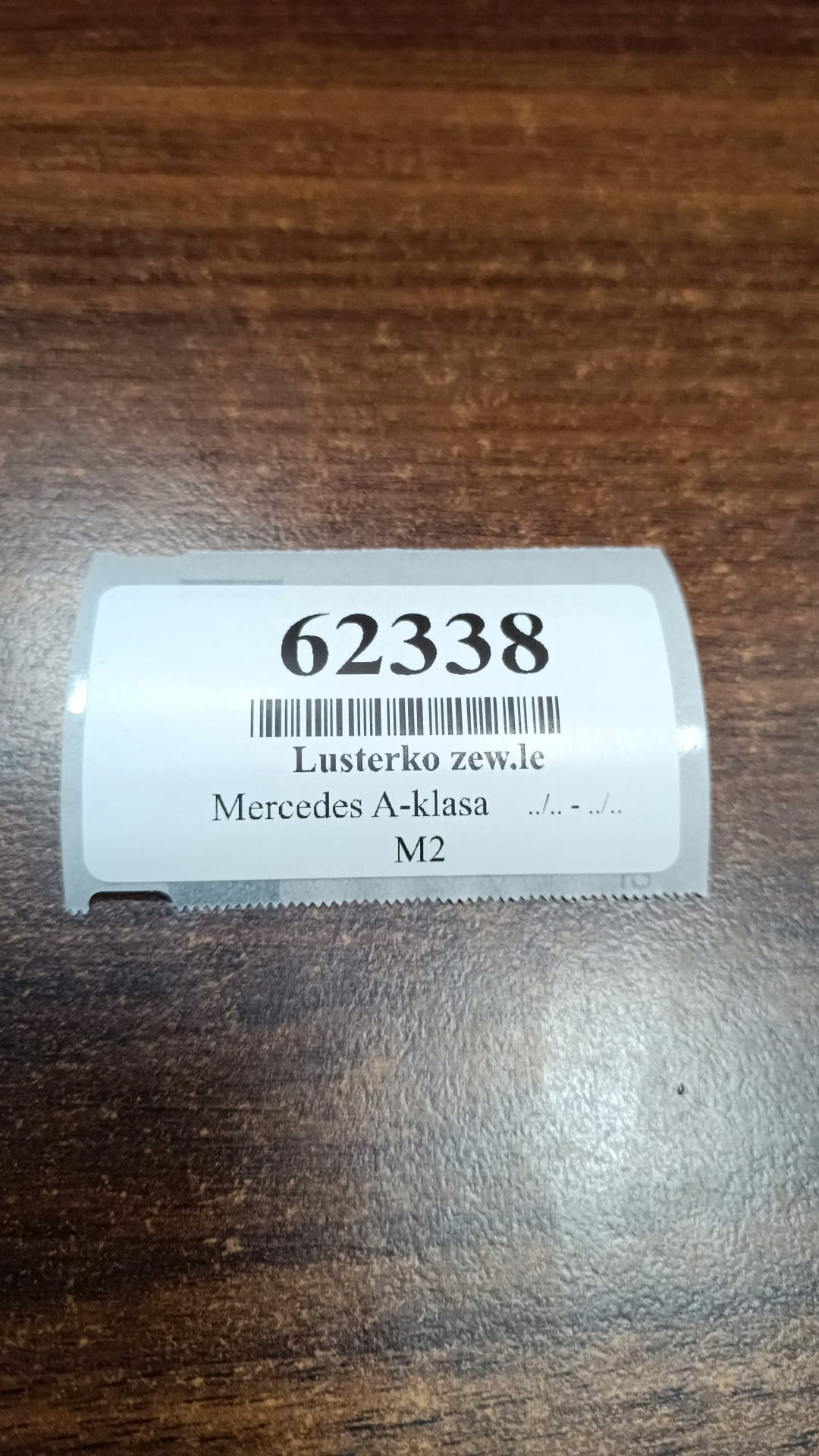 MERCEDES A-KLASA Spiegel äußere links 5 PIN