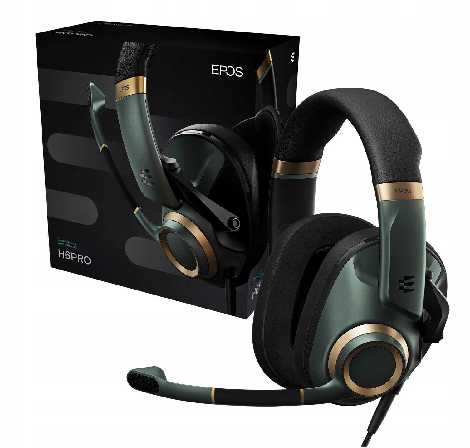 

Słuchawki Sennheiser Epos H6PRO Closed Green
