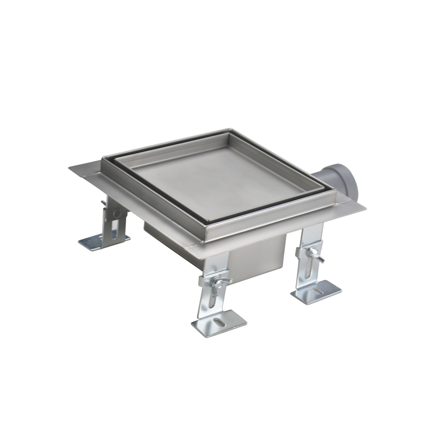 Odtok Sea Horse Puntový štvorcový 15 x 15 cm