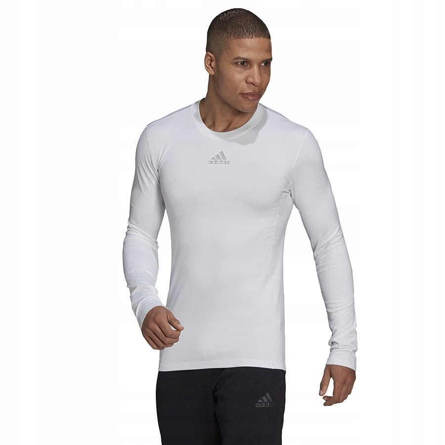 Koszulka adidas Techfit Ls Top Cr H23121 Biały; L