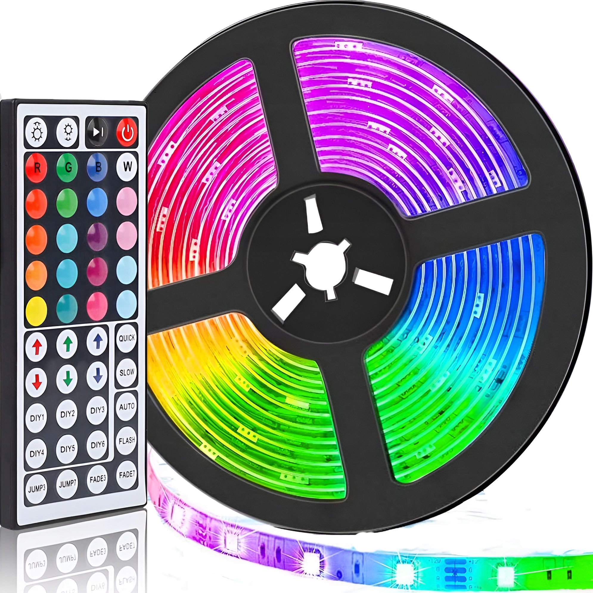 

Taśma Led Kolorowa 5050 Wodoodporna 5M Rgb Pilot