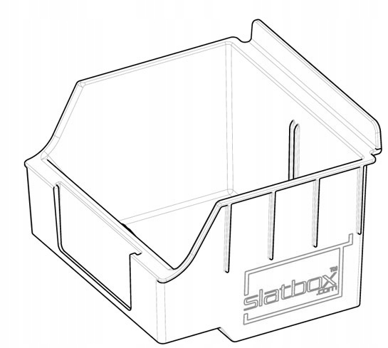 

Pojemnik Na Panel Slatwall Stor Standard b1
