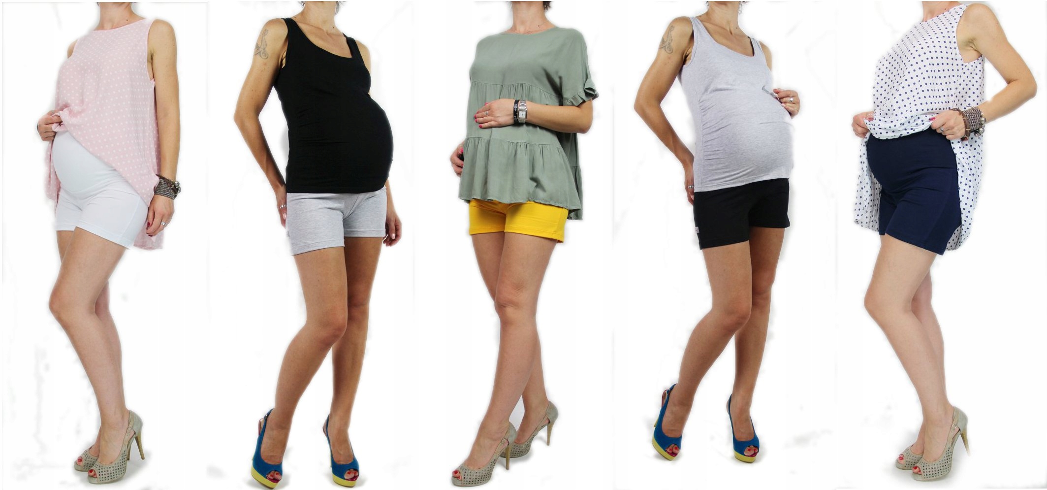 

Nowość Szorty Spodenki ciążowe L/XL kolory