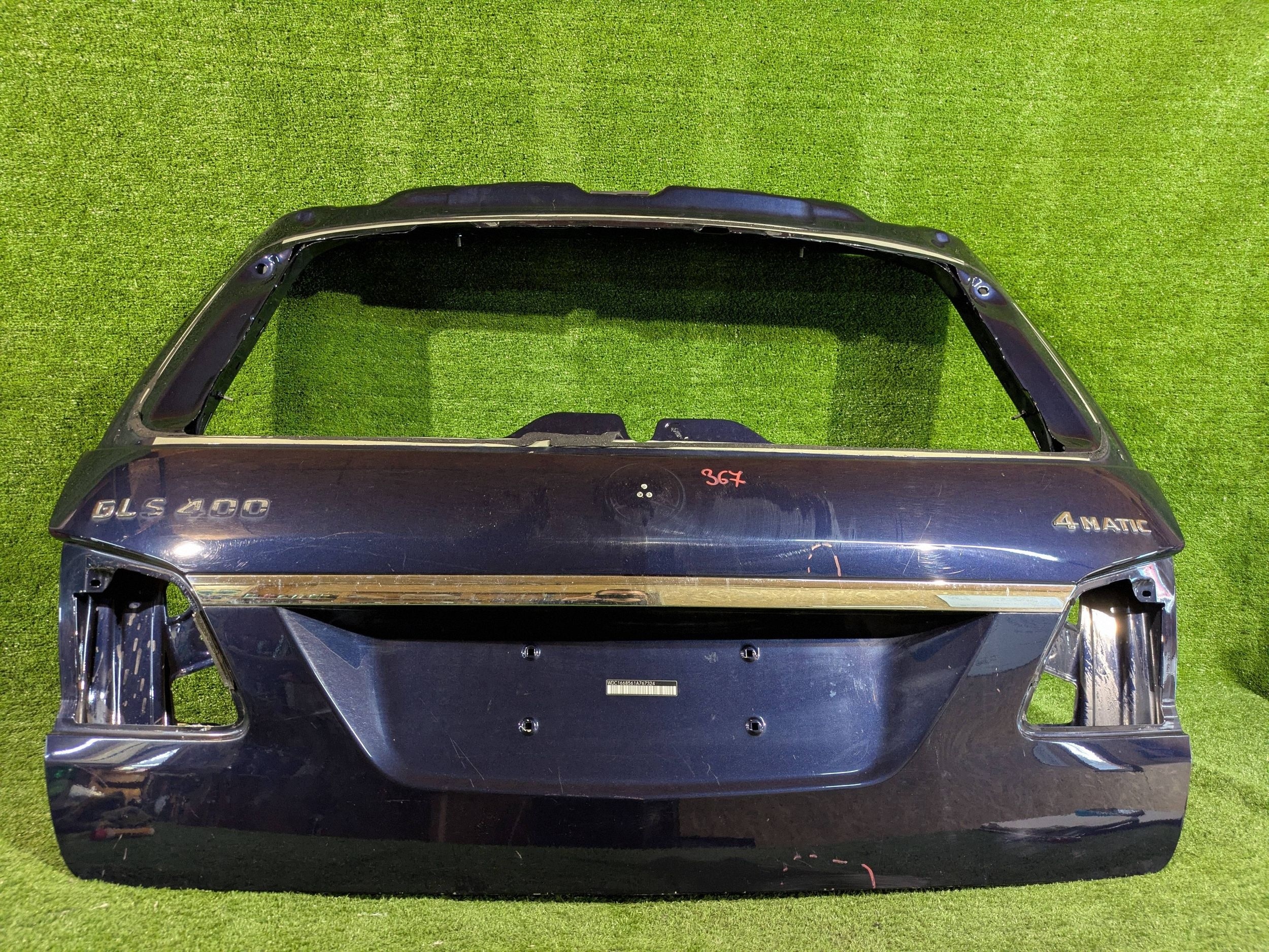 Heckklappe heck Kofferraum MERCEDES GLS W166 NR.K367