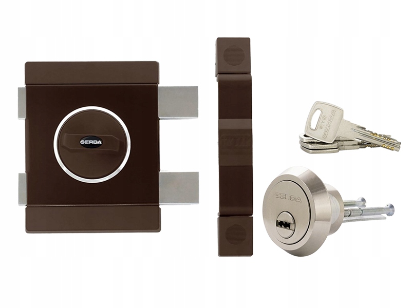 Zámek dveří ZX1000 Gerda Atest C třída 7