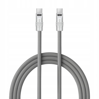 Kabel Newell Usb-c Usb-c 100 W, 2 m, silikonowy, szary