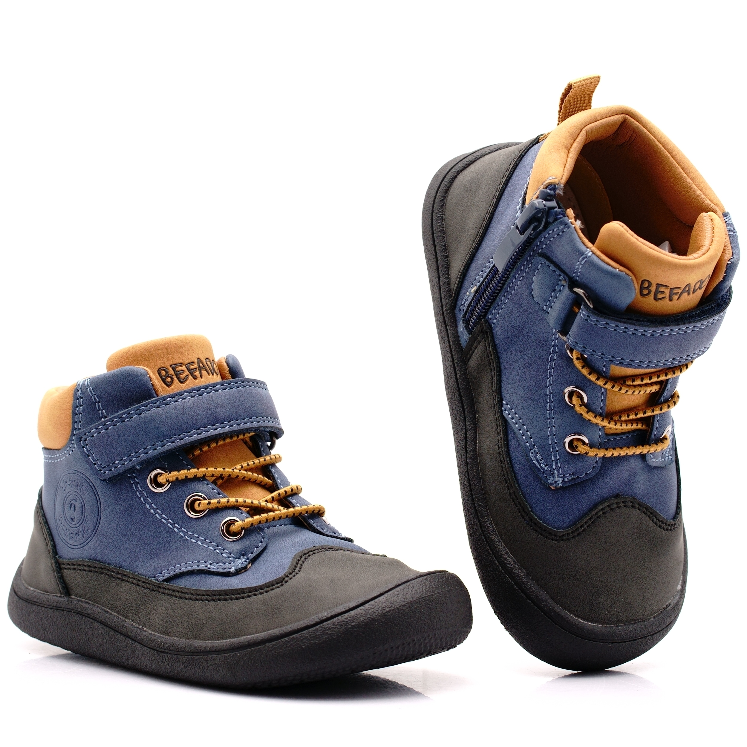 Befado Barefoot Buty Przejściowe Chłopięce Wkładka Skóra 006BP008 26