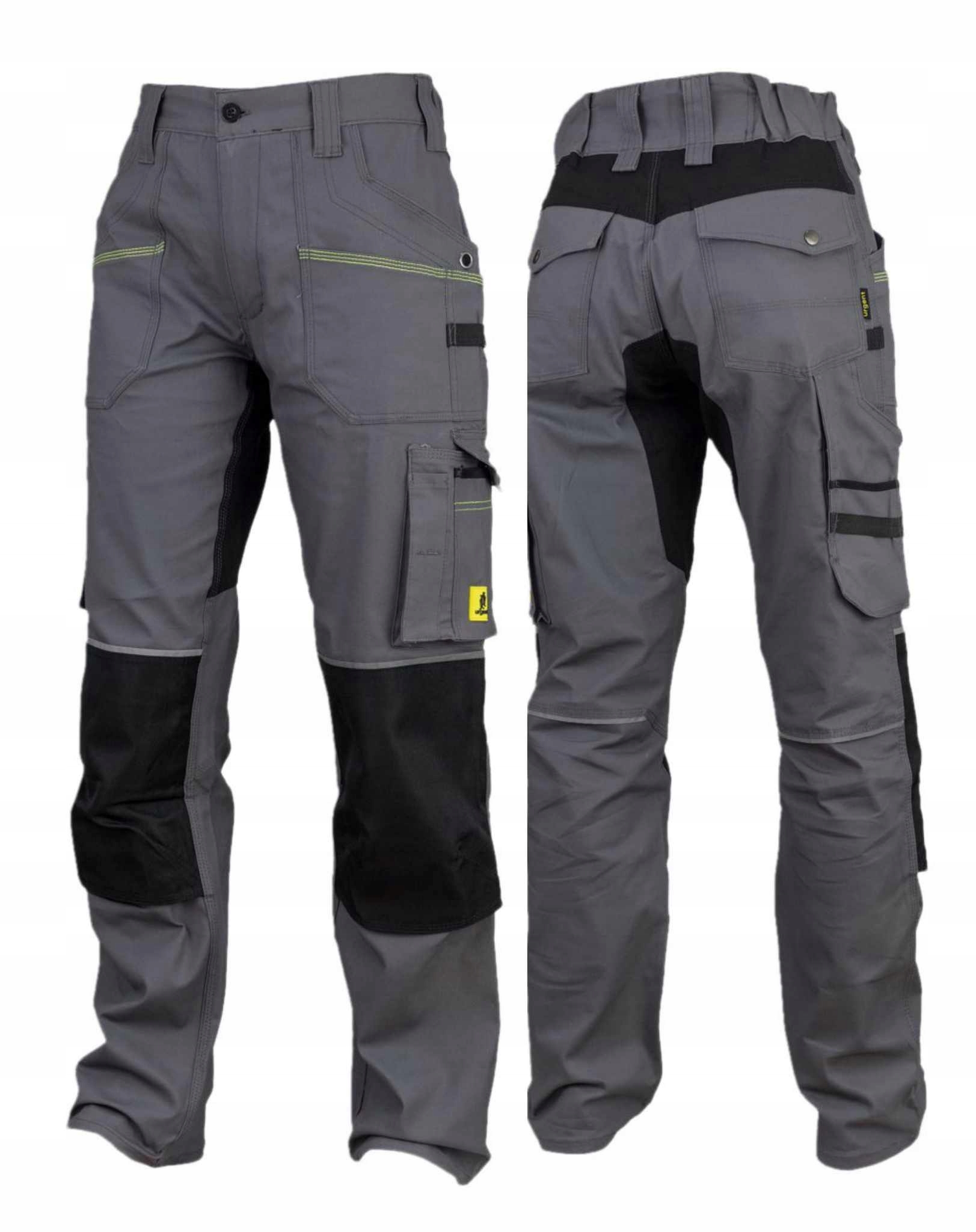 Spodnie robocze męskie Elastyczne Bawełniane Przewiewne Urgent