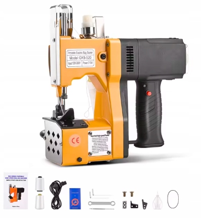 zašívačka na sáčky šicí stroj sešívačka tkanin 180W