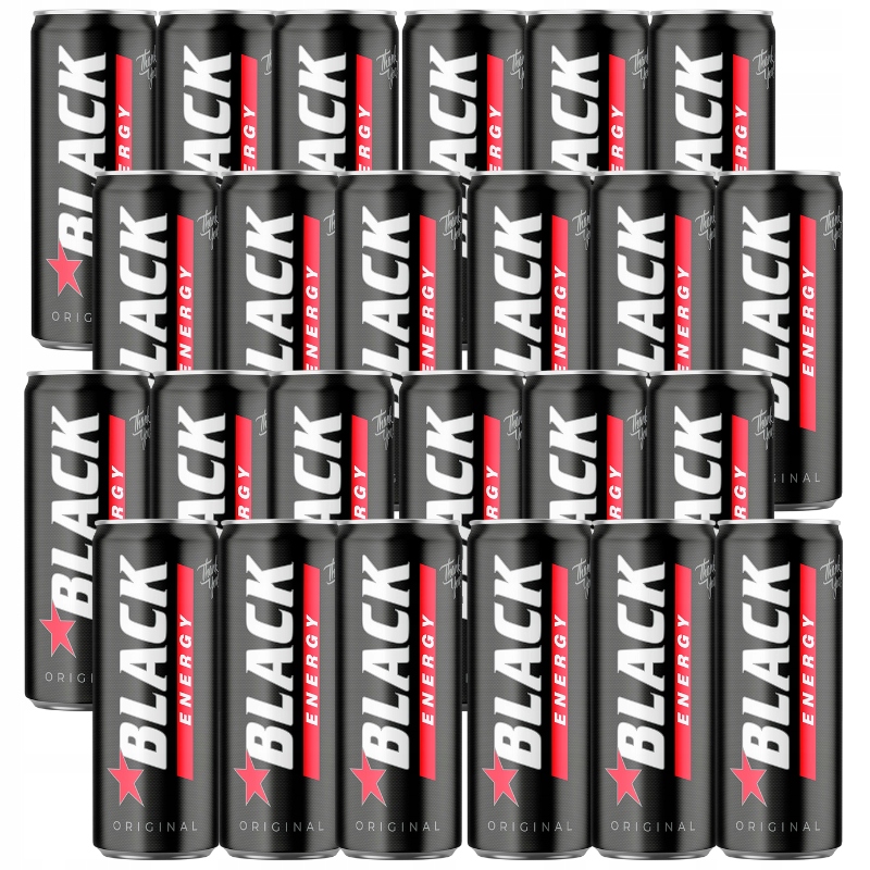 Levně Energetický nápoj Black Tyson 250 ml