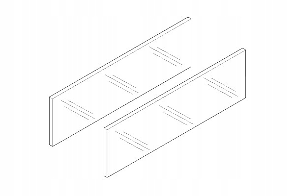 

Blum ZE7S388G Legrabox Free szkło do 500mm