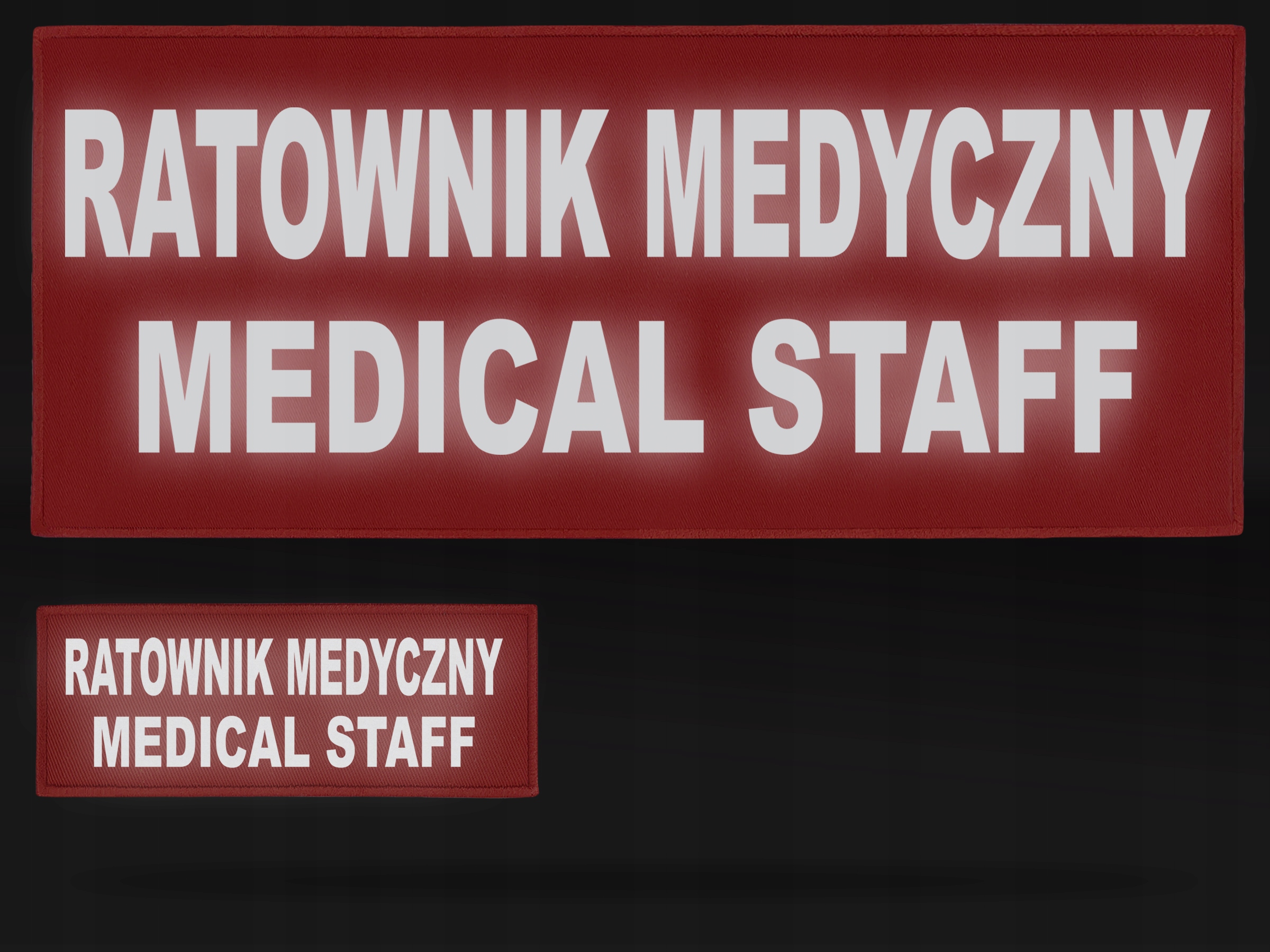 RATOWNIK MEDYCZNY MEDICAL STAFF NASZYWKA EMBLEMAT Marka inny