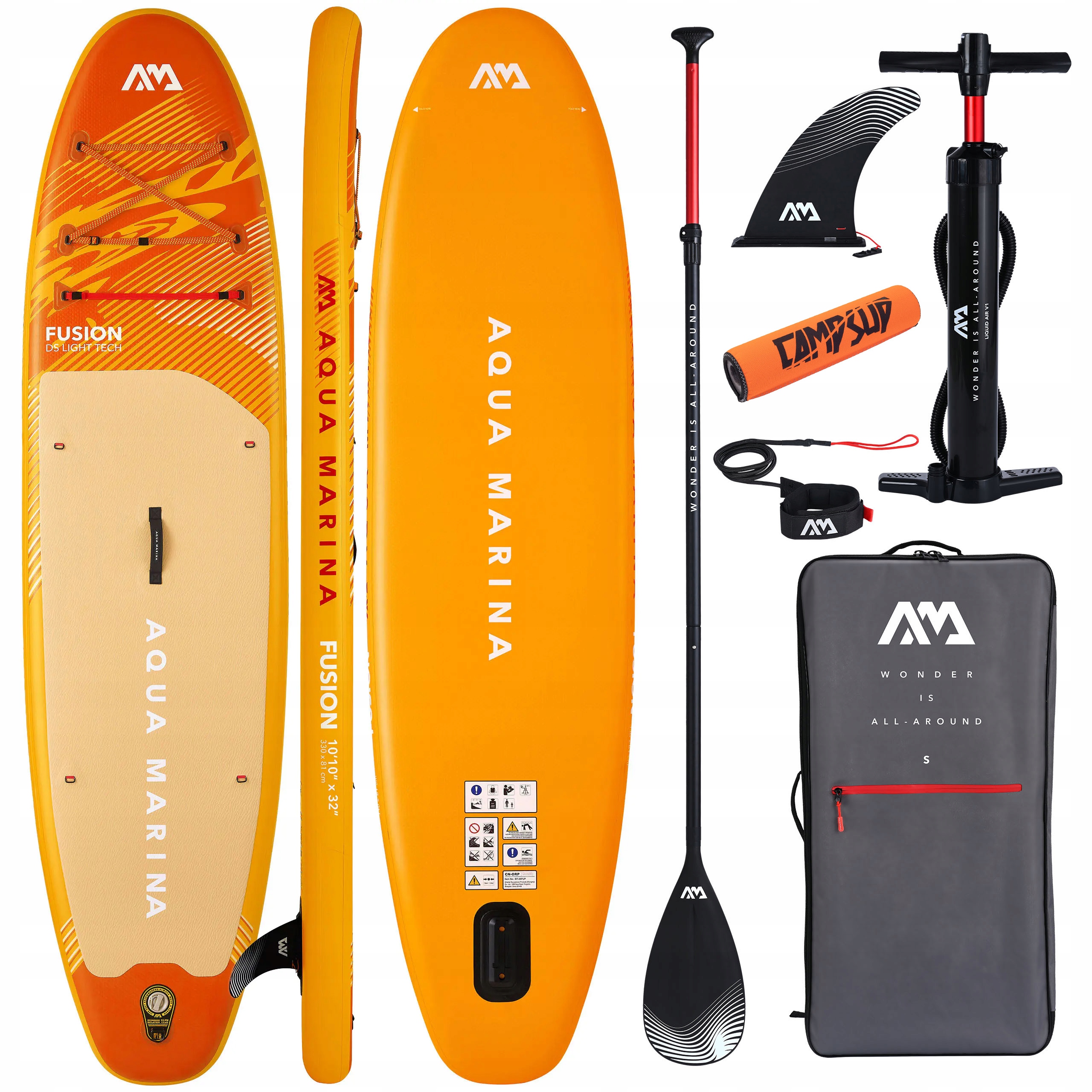 Deska Sup Pompowana Aqua Marina Fusion 330 cm 2026 Bojka do wiosła