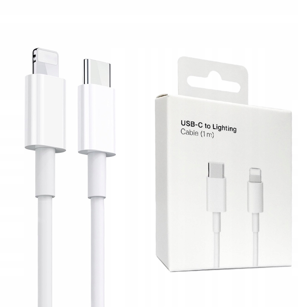 

Kabel Usb C do Lighting 1m do iPhone, iPad
