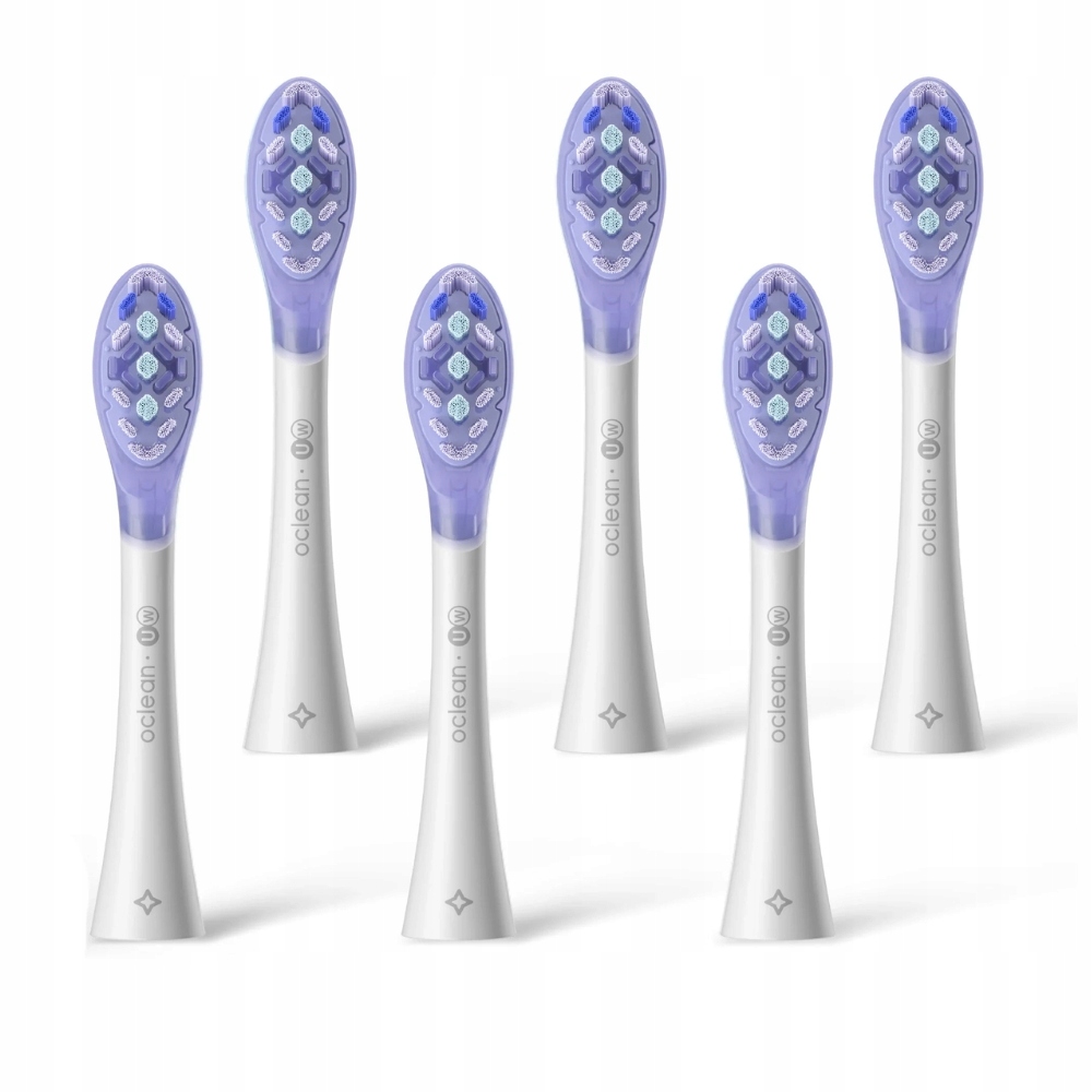 Końcówki do szczoteczki Oclean Ultra Clean 6 szt. wybielanie białe
