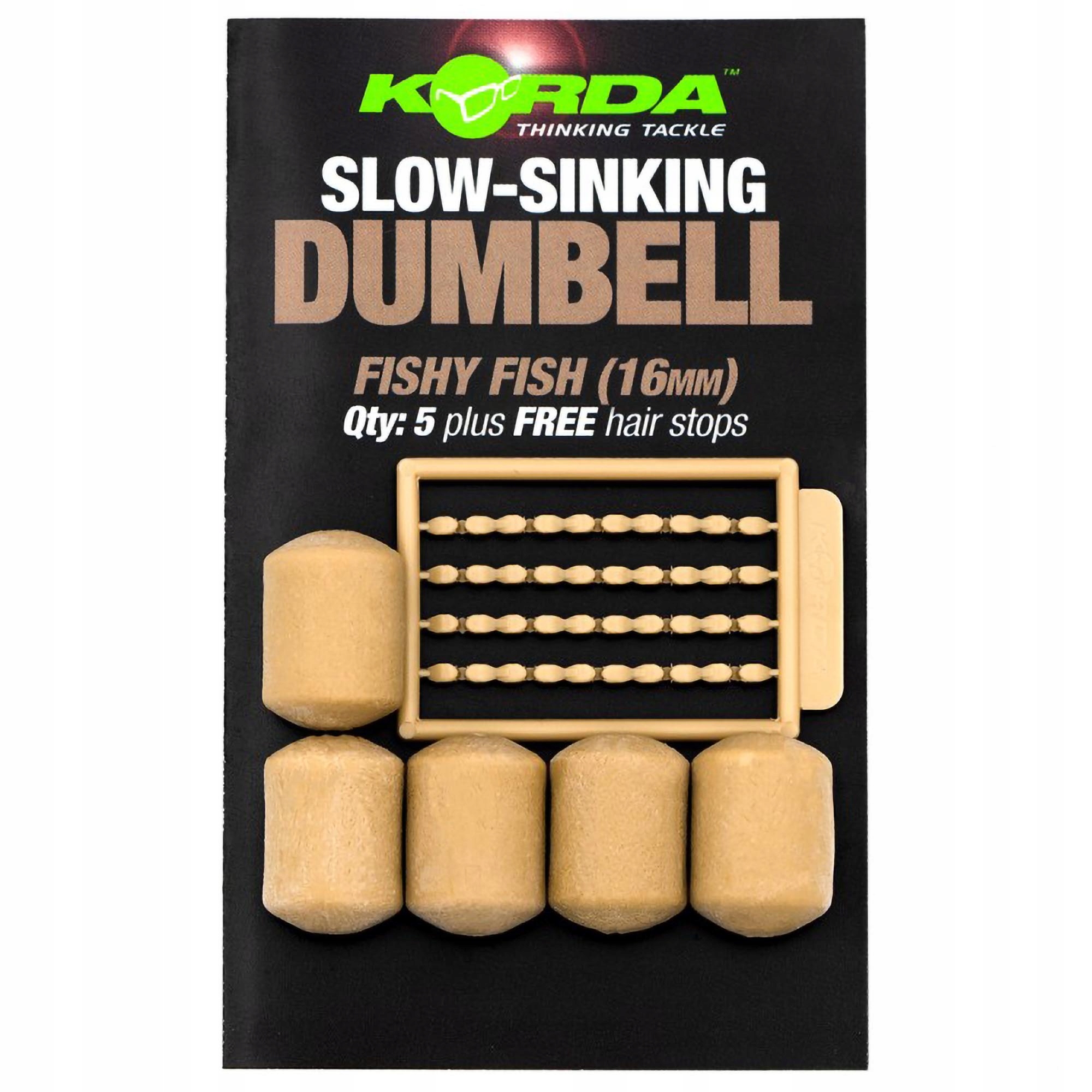 Przynęta Sztuczna Dumbells Korda Slow Sinking Fishy Fish 8 mm