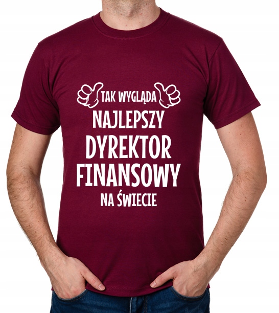 

koszulka Najlepszy Dyrektor Finansowy prezent