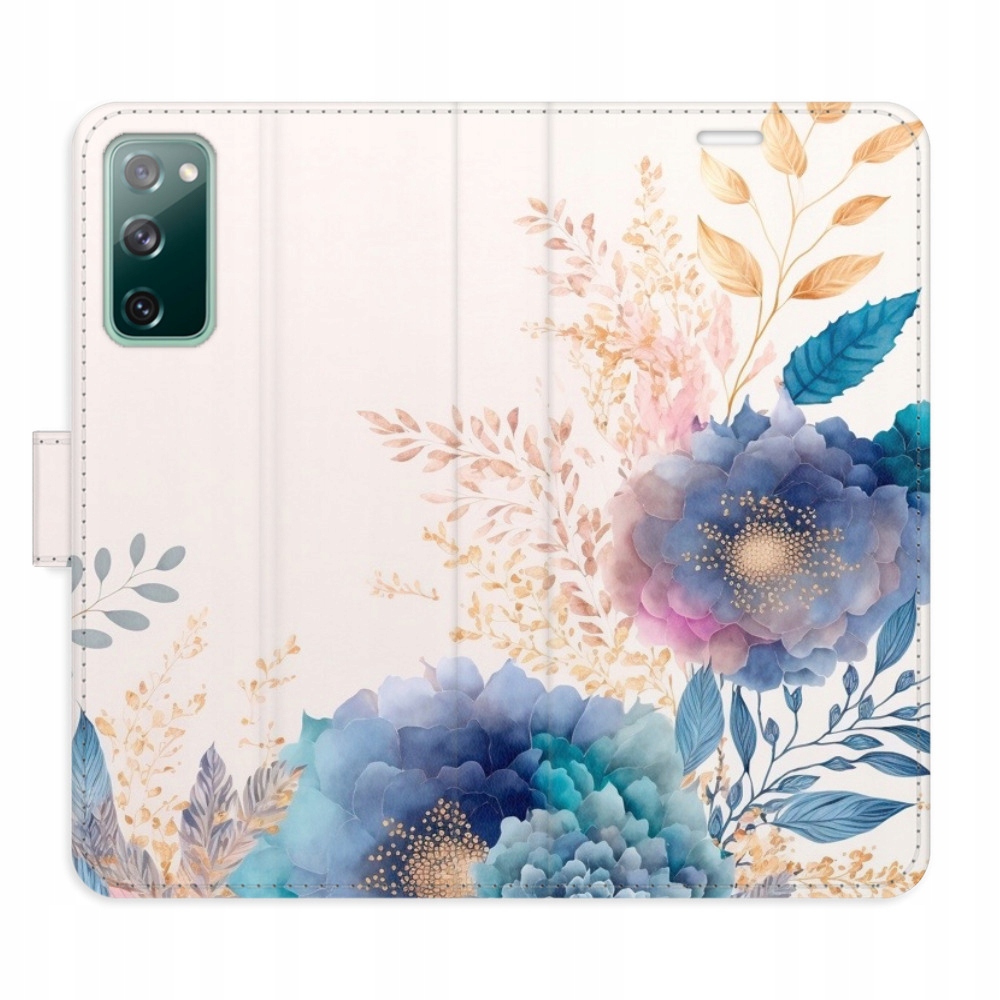 Etui z klapką iSaprio Ornamental Flowers 03 do Samsung Galaxy S20 Fe