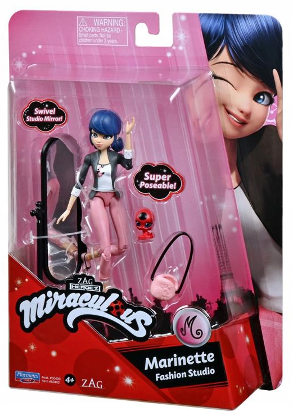 

Miraculous Biedronka Czarny Kot Figurka Marinette