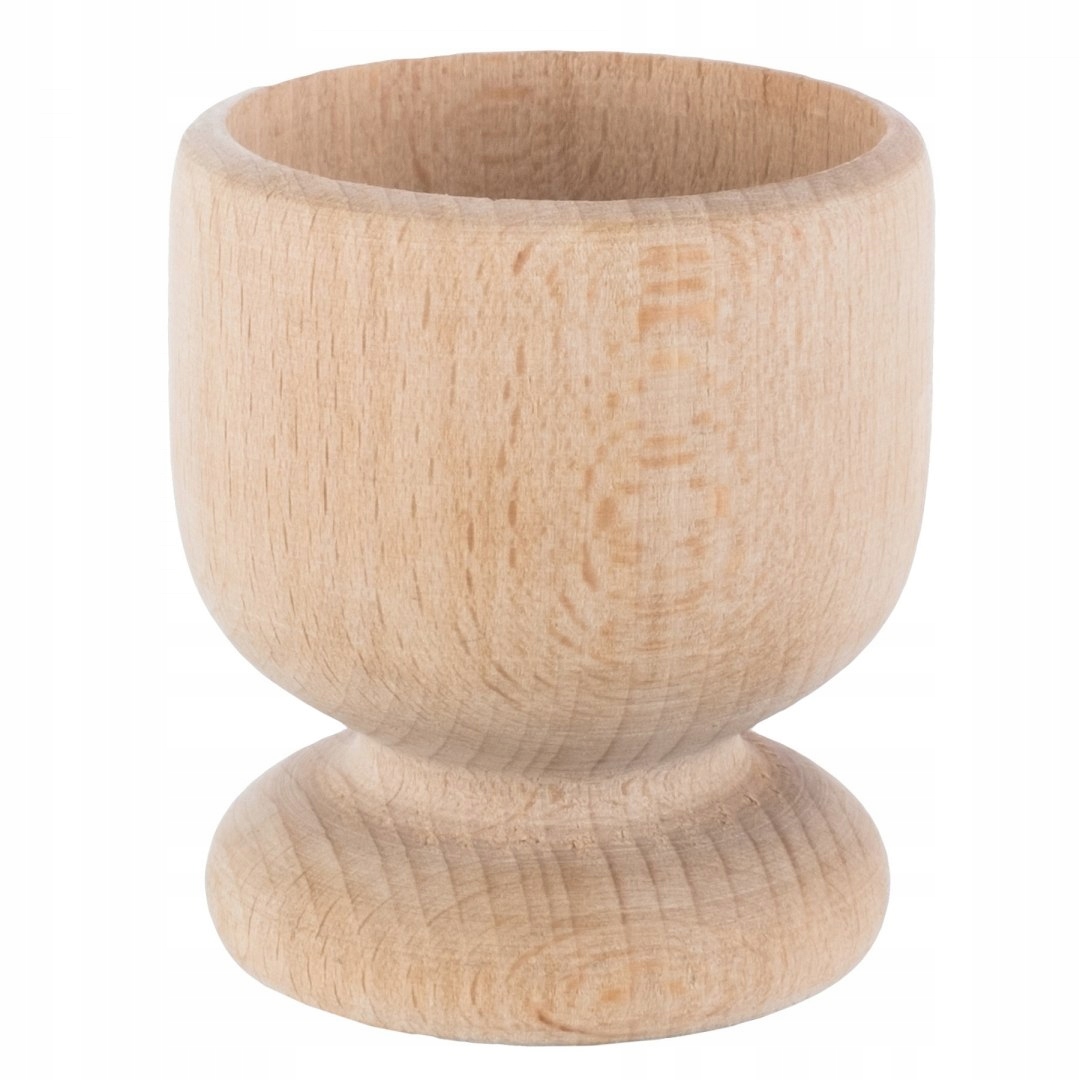 STOJAK PODSTAWKA KIELISZEK DO JAJEK JAJA DREWNIANY